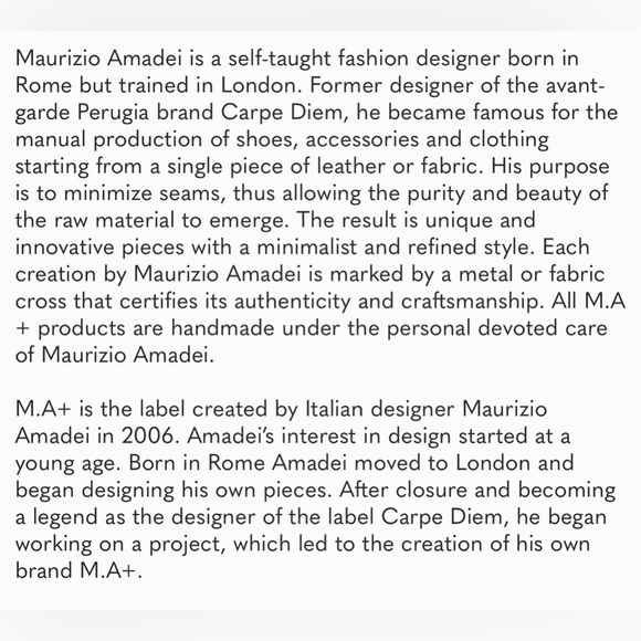 MA+ Maurizio Amadei Spiral Side Zip Boot S1G3Z Black Distressed Leather 8.5-9 39 - Picture 15 of 15